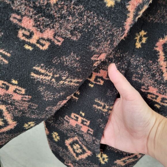 Bear Ridge Outfitters Vintage Aztec Pattern Button-Up Jacket Nobby Fleece - Picture 6 of 11